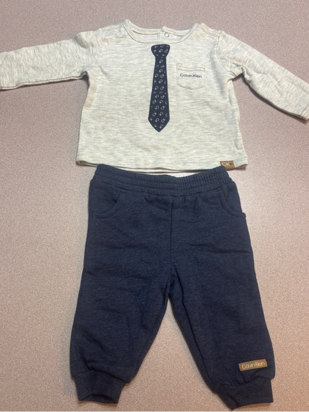 Calvin Klein Baby Boy Set size 3-6 months